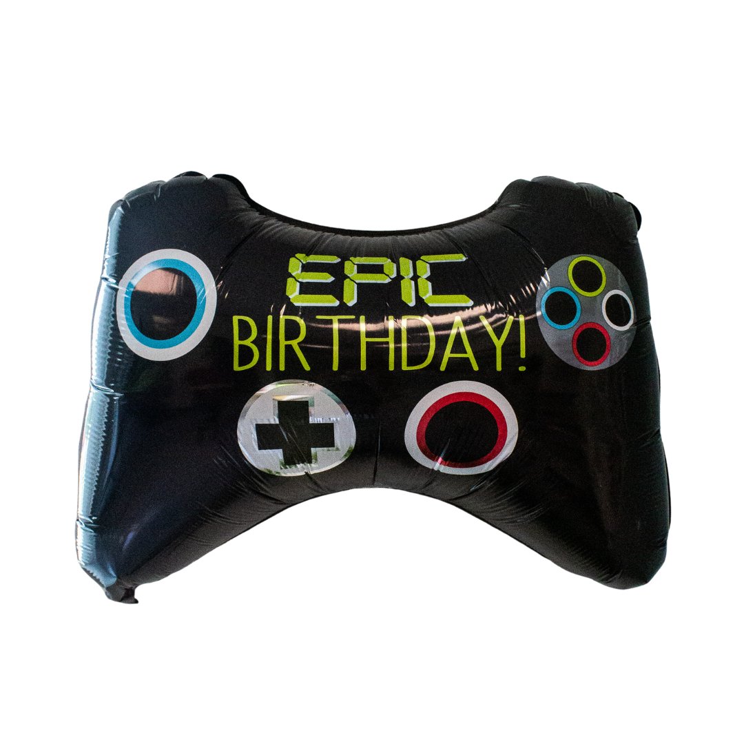 Giant Video Game Controller Birthday Balloon from Ellie's Party Supply