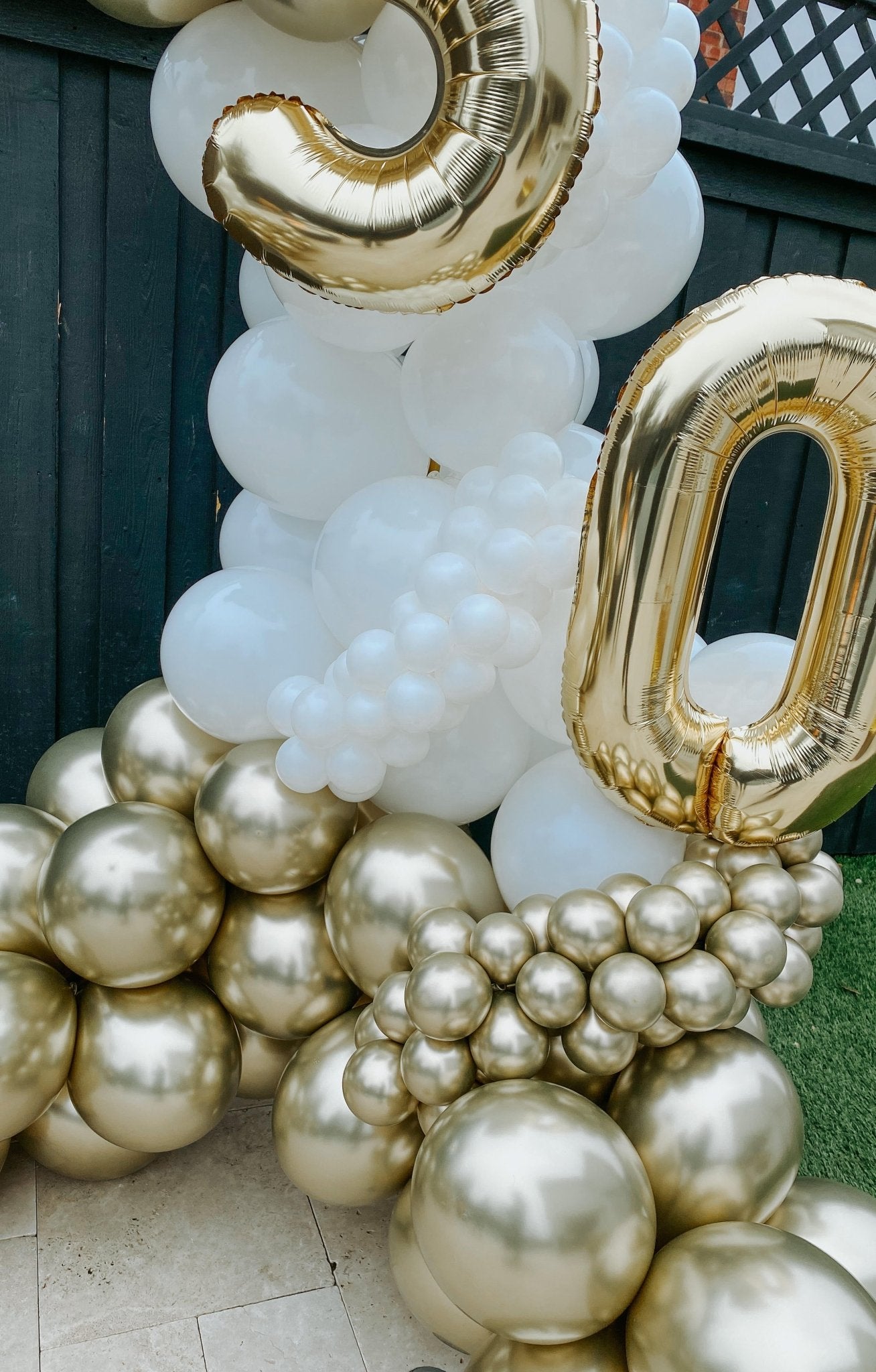 Glazed (Chrome) Gold Balloons | Bulk Latex Balloon Bags | DIY + Pro Packs - Ellie's Party Supply