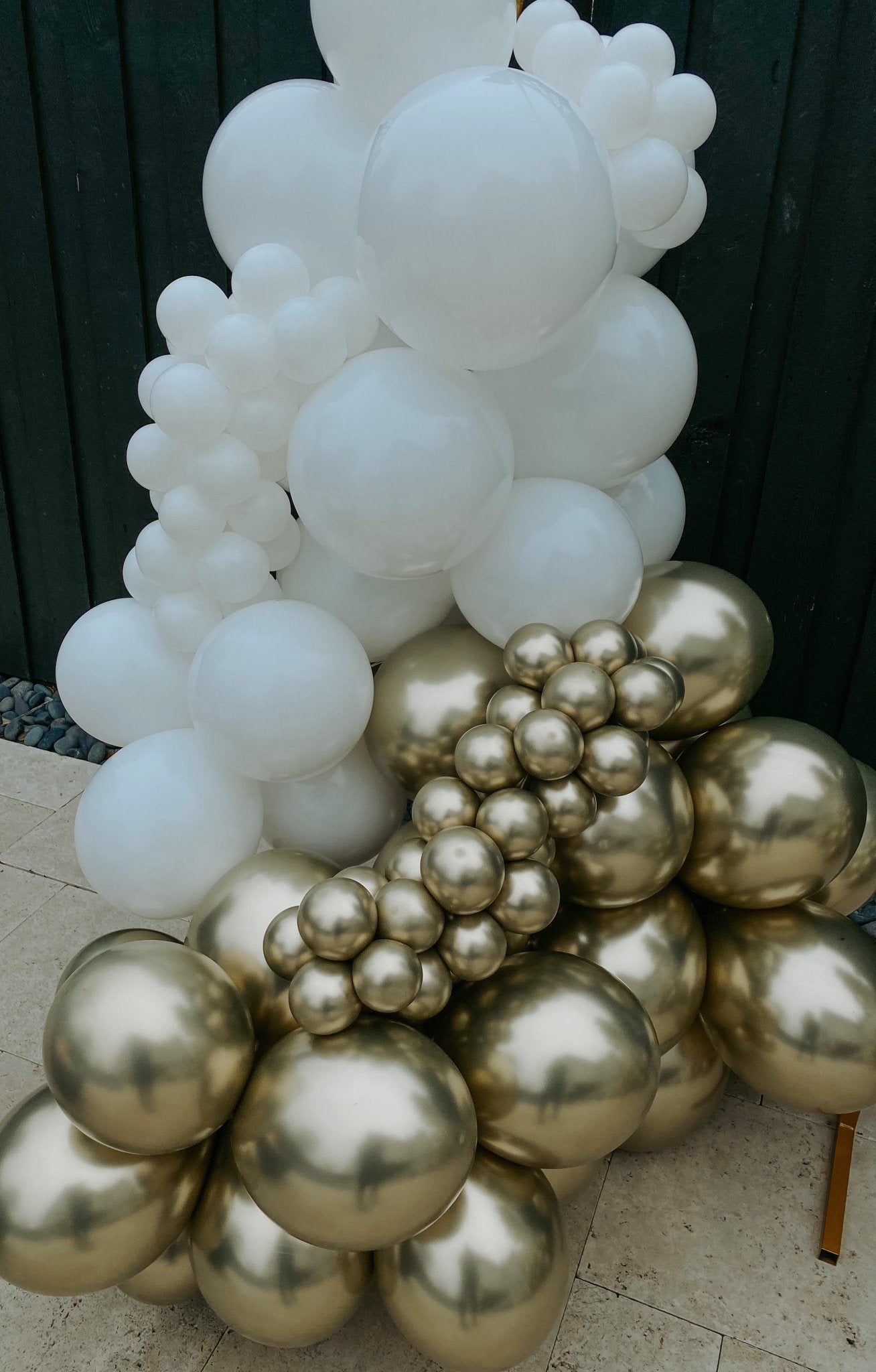 Glazed (Chrome) Gold Balloons | Bulk Latex Balloon Bags | DIY + Pro Packs - Ellie's Party Supply