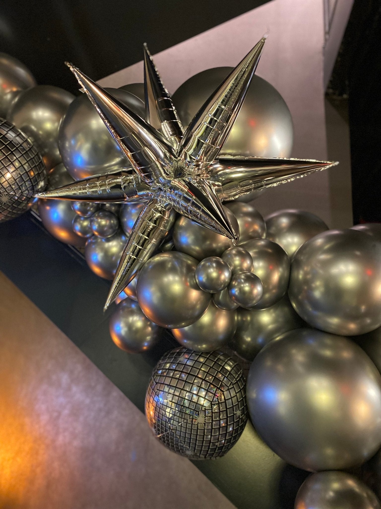 Glazed (Chrome) Silver Balloons | Bulk Latex Balloon Bags | DIY + Pro Packs - Ellie's Party Supply