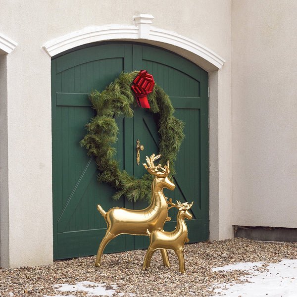 Gold Deer Balloon - Ellie's Party Supply