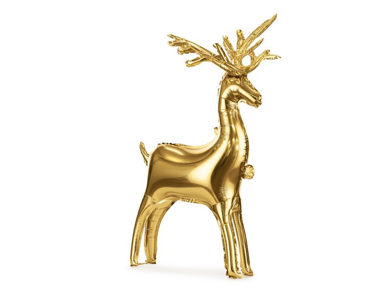 Gold Deer Balloon - Ellie's Party Supply
