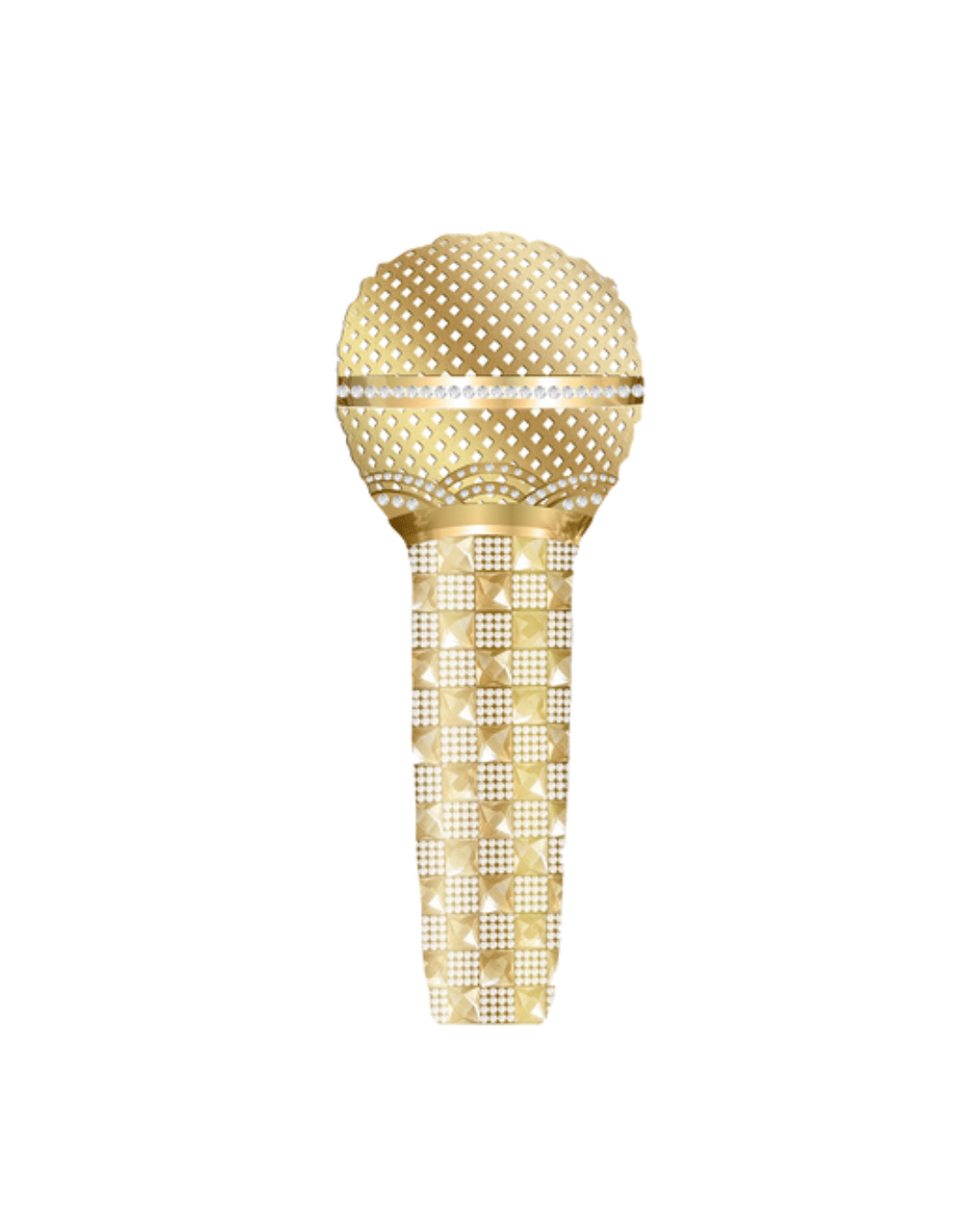 Gold Microphone Balloon – 36" - Ellie's Party Supply