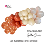 Golden Dunes Balloon Kit – Pre - Fall Garland Cluster - Ellie's Party Supply
