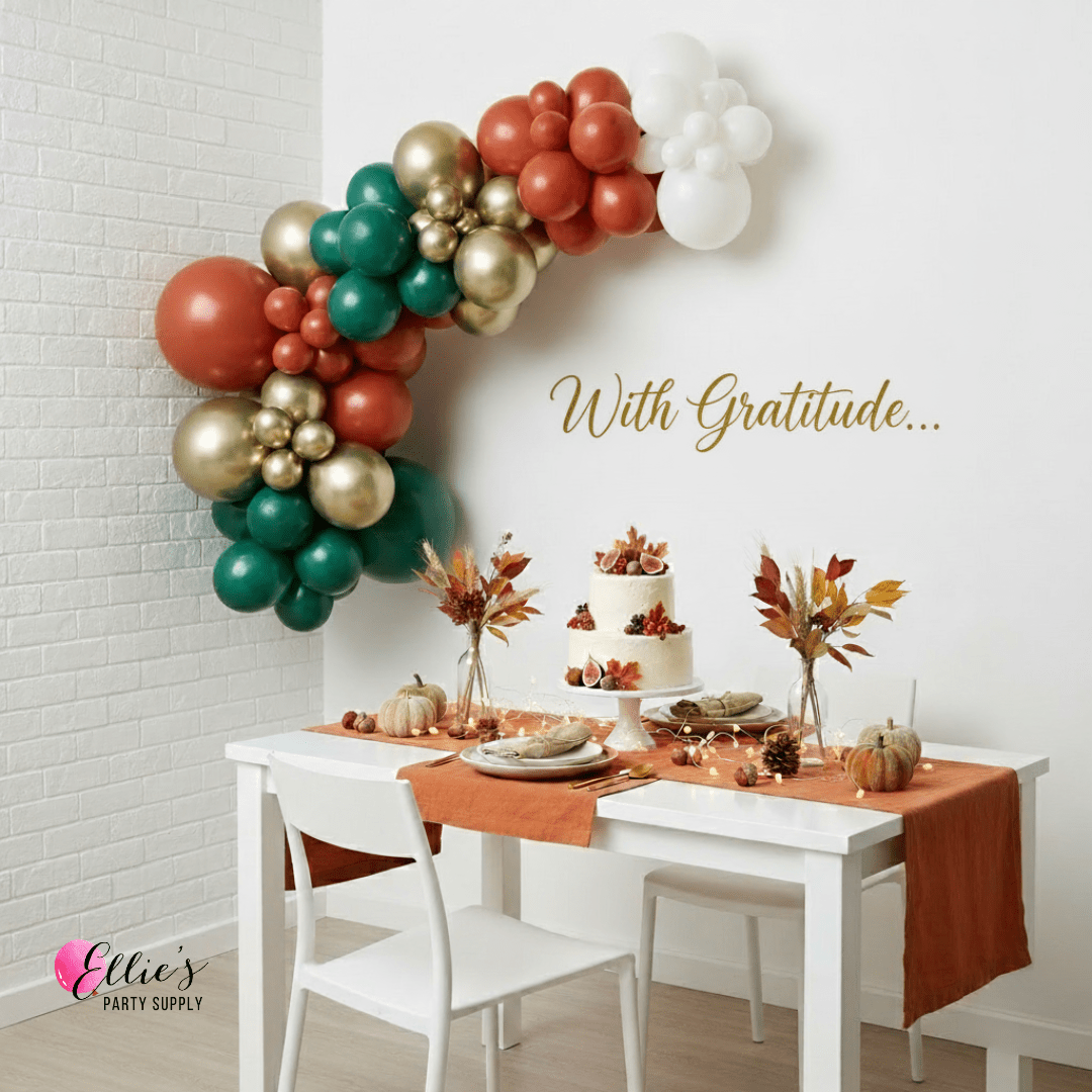 Harvest Manor Luxe Balloon Cluster Set - Ellie's Party Supply