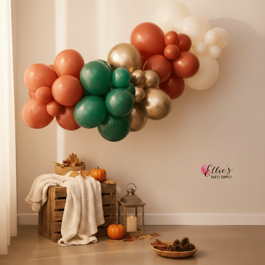 Harvest Manor Luxe Balloon Cluster Set - Ellie's Party Supply