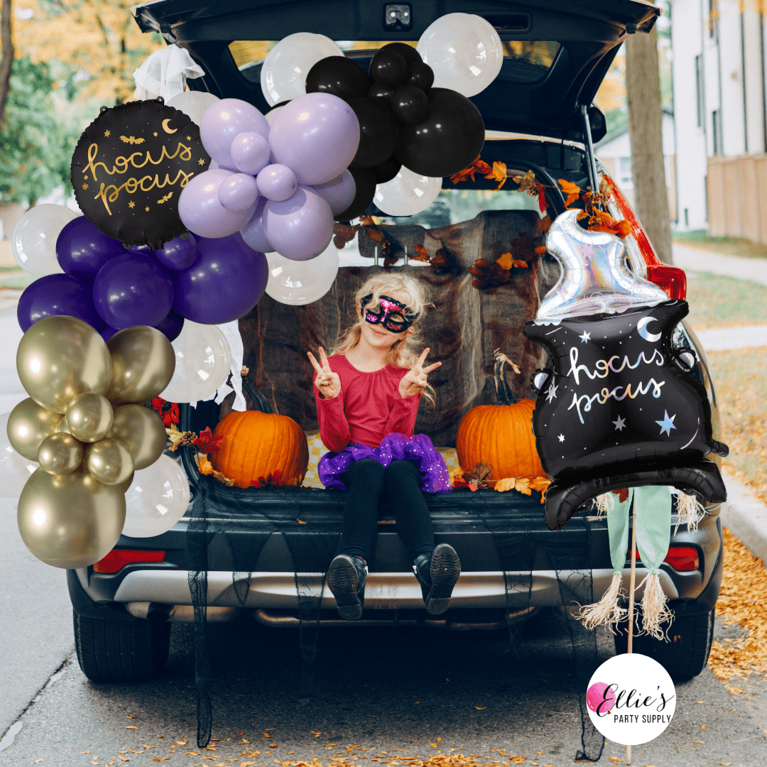 Hocus Pocus Halloween Balloon Kit – Witchy Trunk or Treat - Ellie's Party Supply