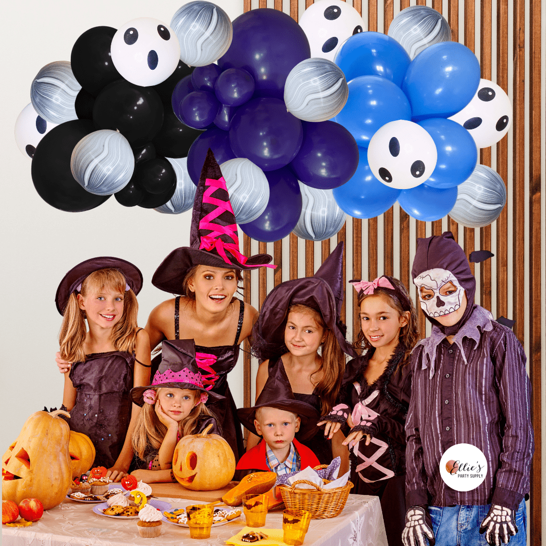 Hocus Pocus Nights Balloon Kit – Pre - Fall Garland Cluster - Ellie's Party Supply