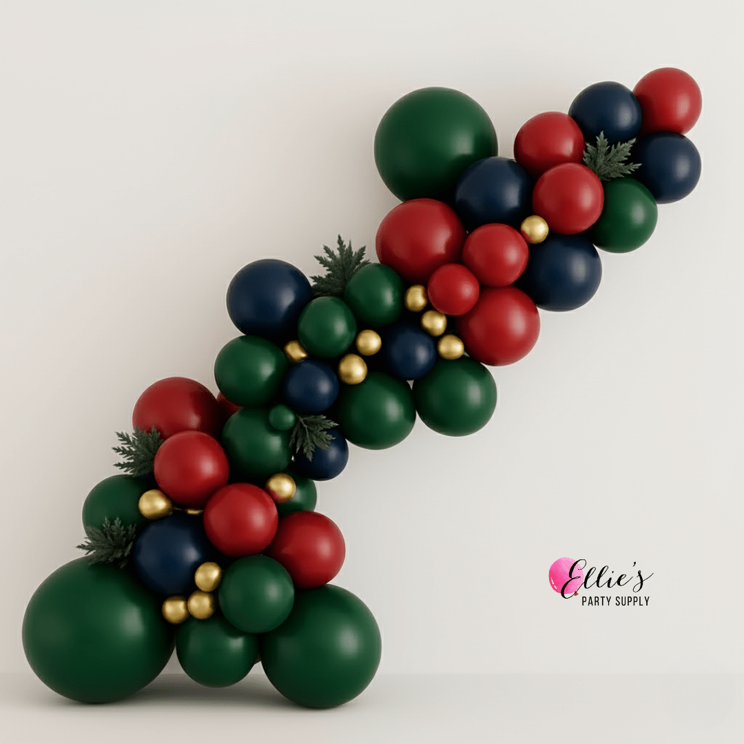 Holiday Heritage Luxe Balloon Cluster Set - Ellie's Party Supply