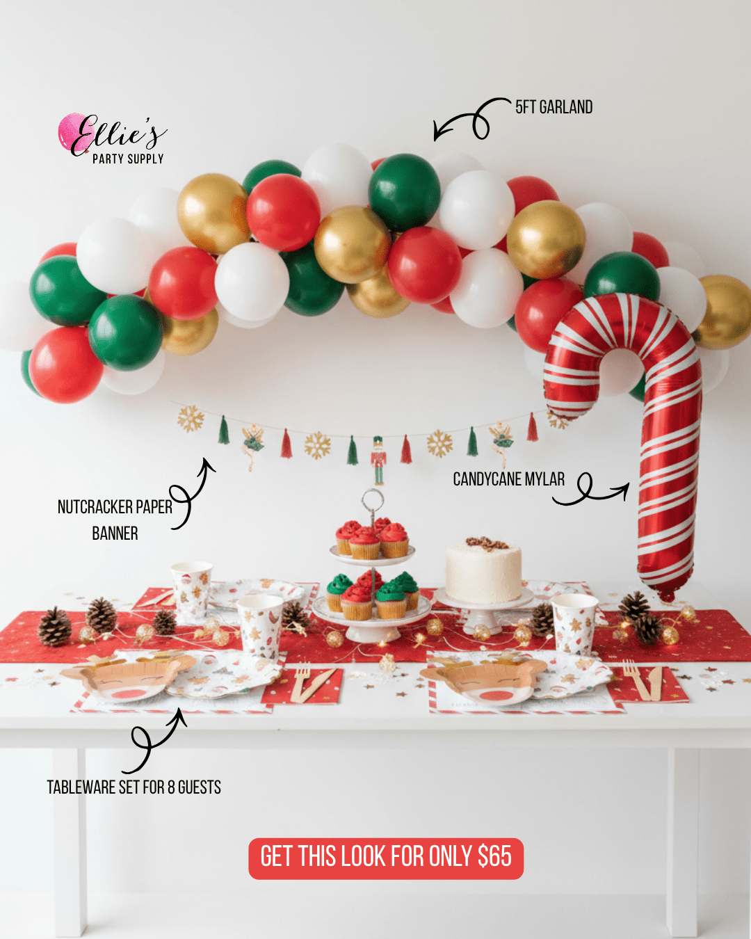 Holiday Pop in a Box – Rudolph Bundle Party Kit - Ellie's Party Supply