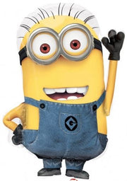 Jumbo Minion Foil Balloon - Fun Party Centerpiece | 31 Inches - Ellie's Party Supply