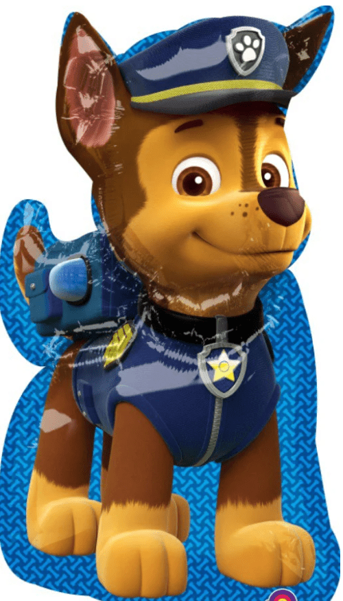Licensed 31" Paw Patrol - Chase Balloon - Ellie's Party Supply