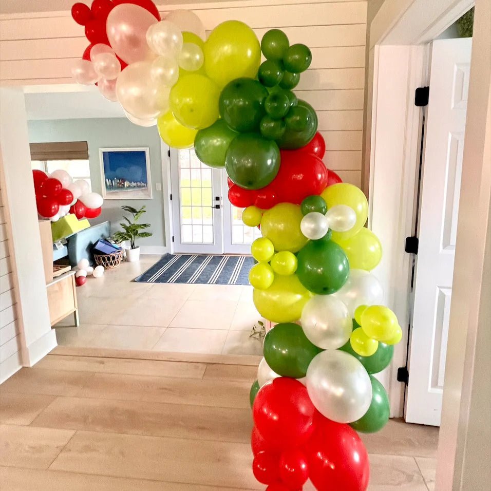 Lime Twist Balloons (Bright Green) | Bulk Latex Balloon Bags | DIY + Pro Packs - Ellie's Party Supply