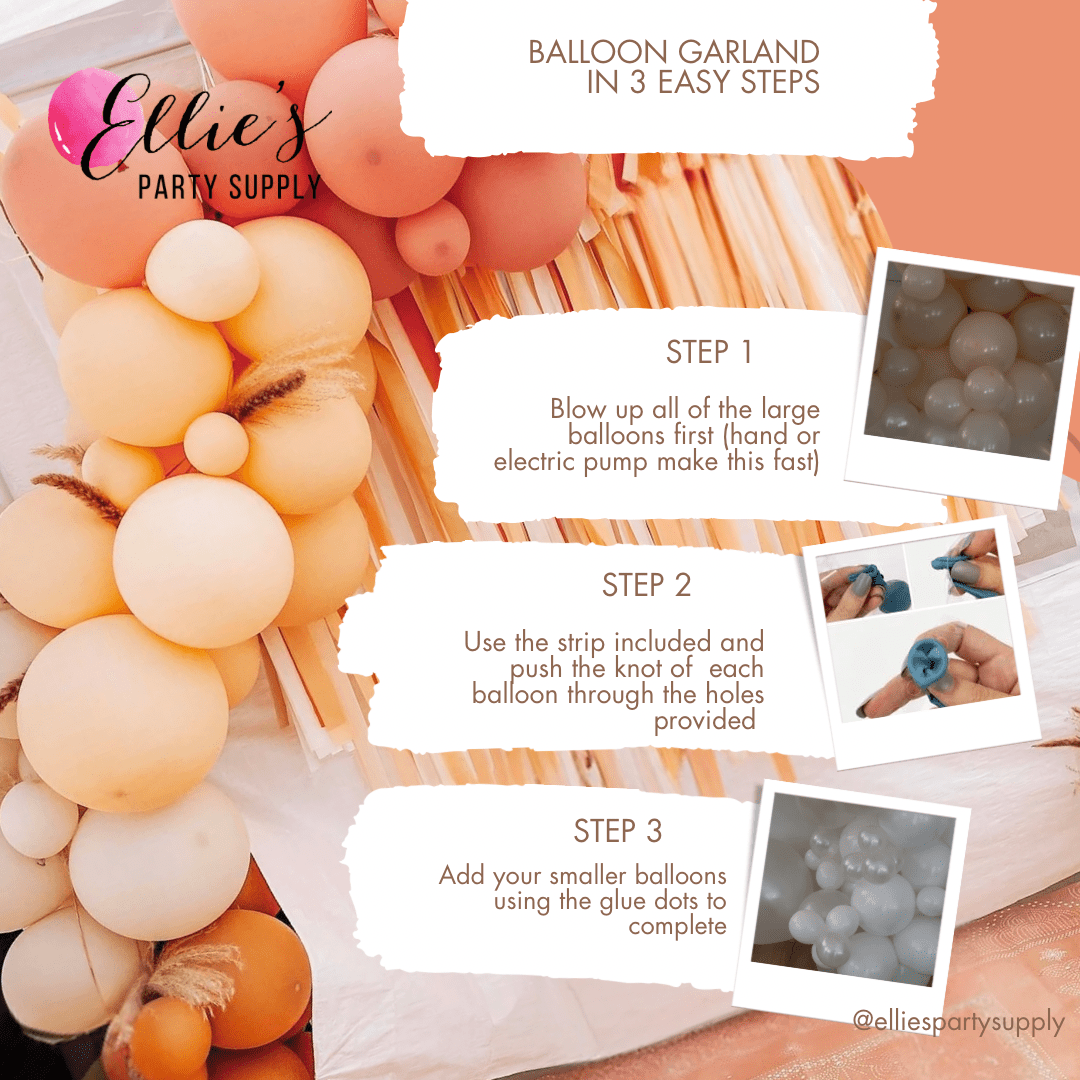 Neutral Gold Balloon Arch Kit - Ellie's Party Supply