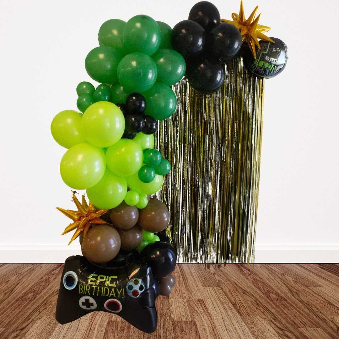 Next Level Birthday Round Foil Balloon (18 Inches) - Ellie's Party Supply