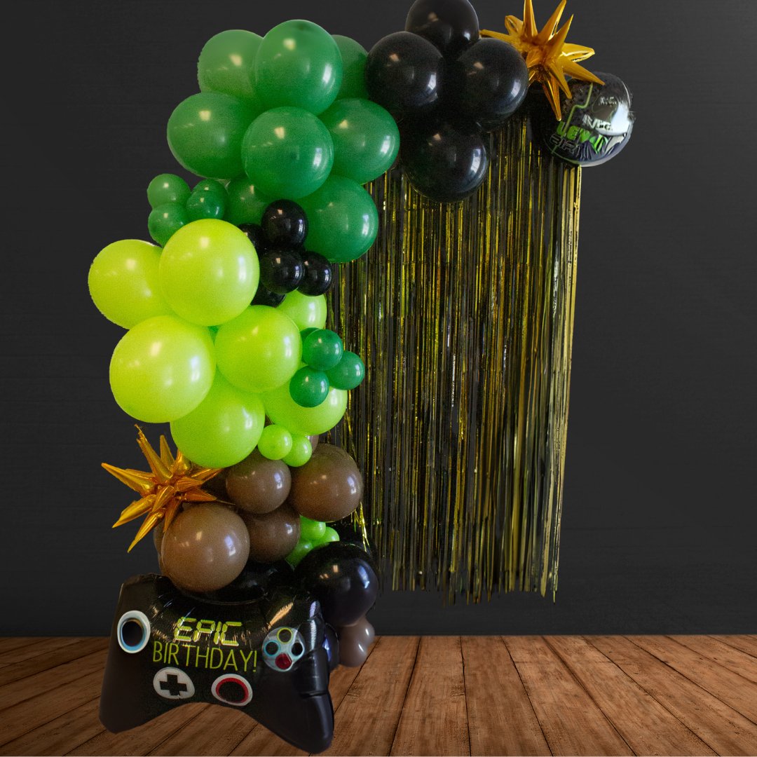 Next Level Birthday Round Foil Balloon (18 Inches) - Ellie's Party Supply