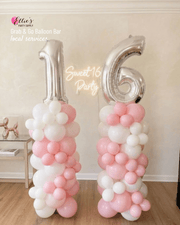 Number Balloon Columns | Ellie's Grab And Go - Ellie's Party Supply