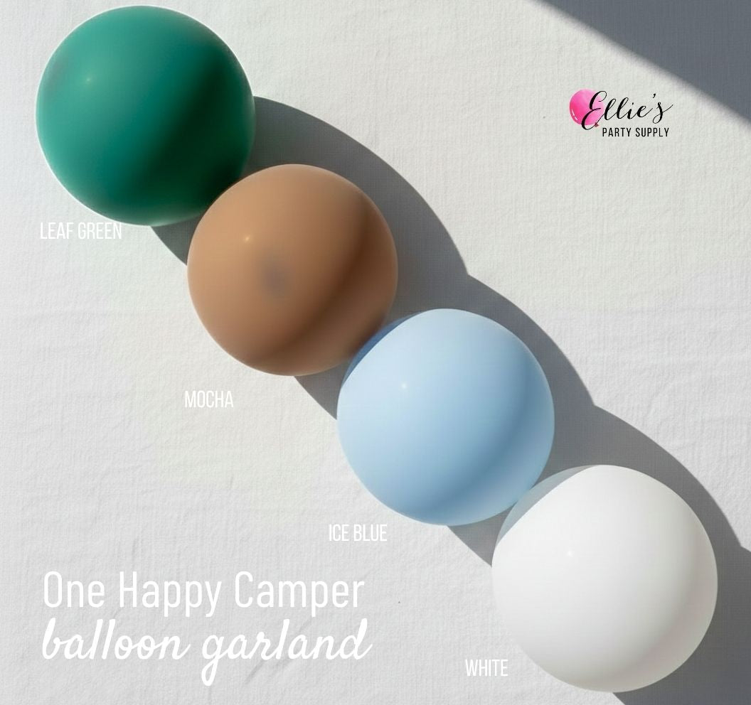 One Happy Camper Balloon Cluster - Ellie's Party Supply