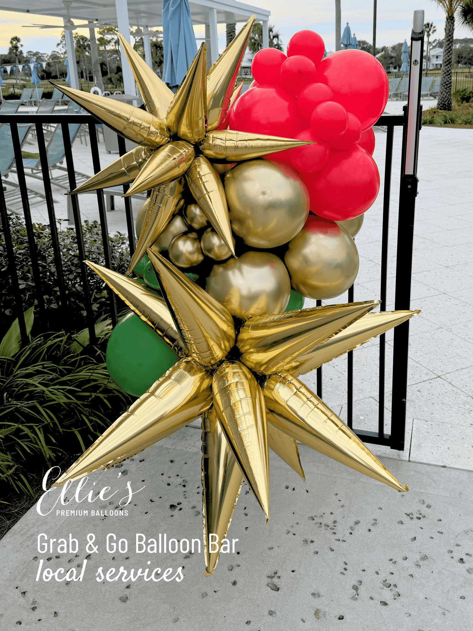 Organic Garland With Add Ons | Ellie's Grab And Go - Ellie's Party Supply