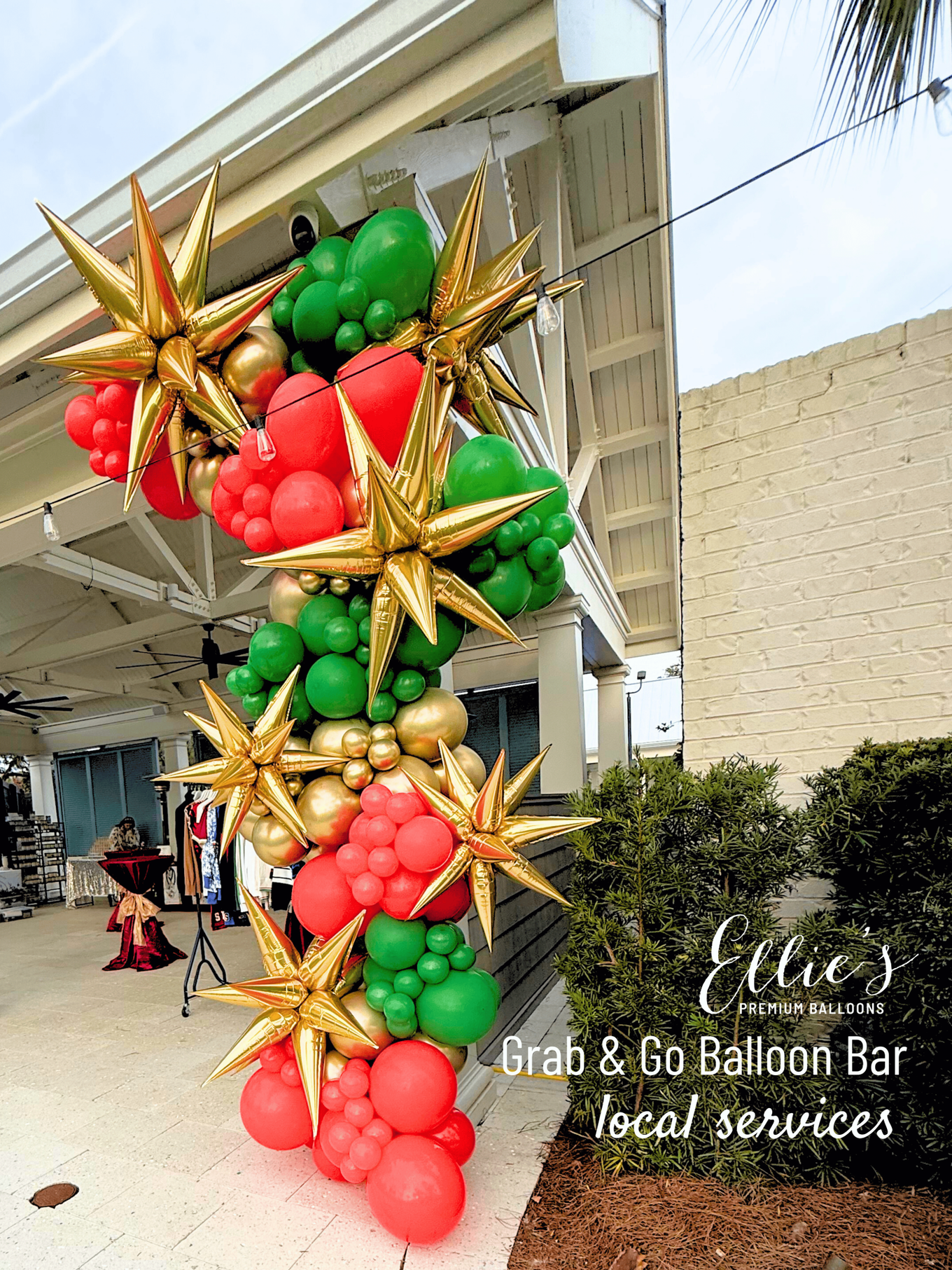 Organic Garland With Add Ons | Ellie's Grab And Go - Ellie's Party Supply
