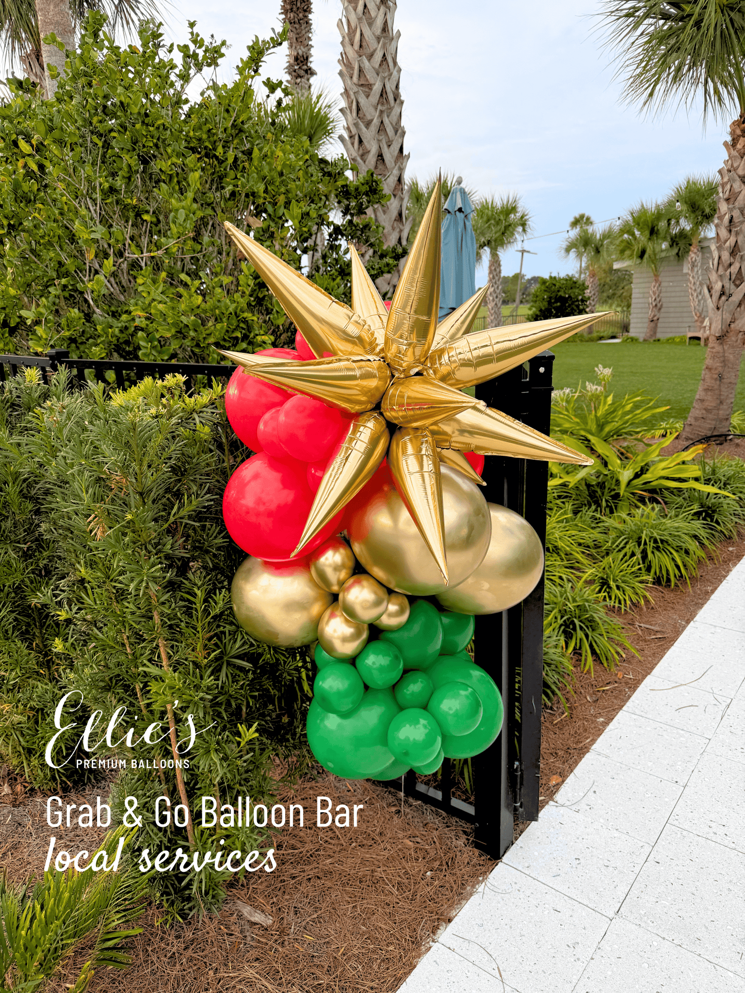 Organic Garland With Add Ons | Ellie's Grab And Go - Ellie's Party Supply