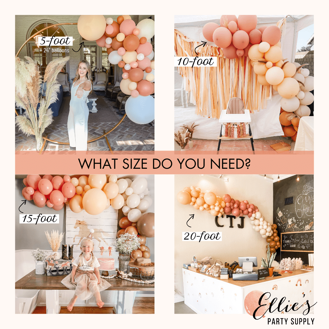 Peter Rabbit Pastel Blue & White Balloon Garland Kit - Ellie's Party Supply