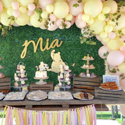 Pink Bear Party Box | 15ft Balloon Garland Kit + Cake Table Decorations - Ellie's Party Supply