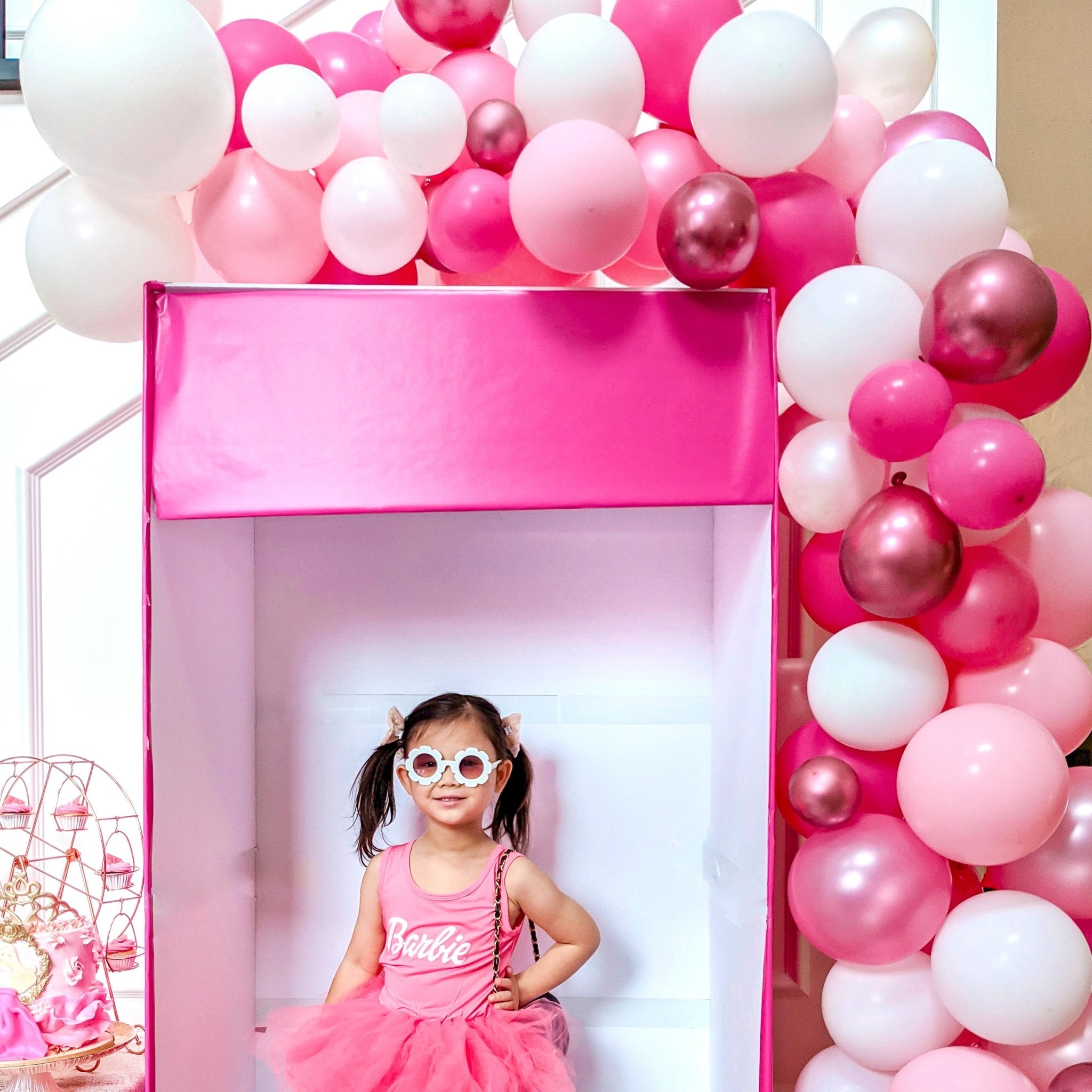 Pink Party Balloon Garland Kit - Ellie's Party Supply
