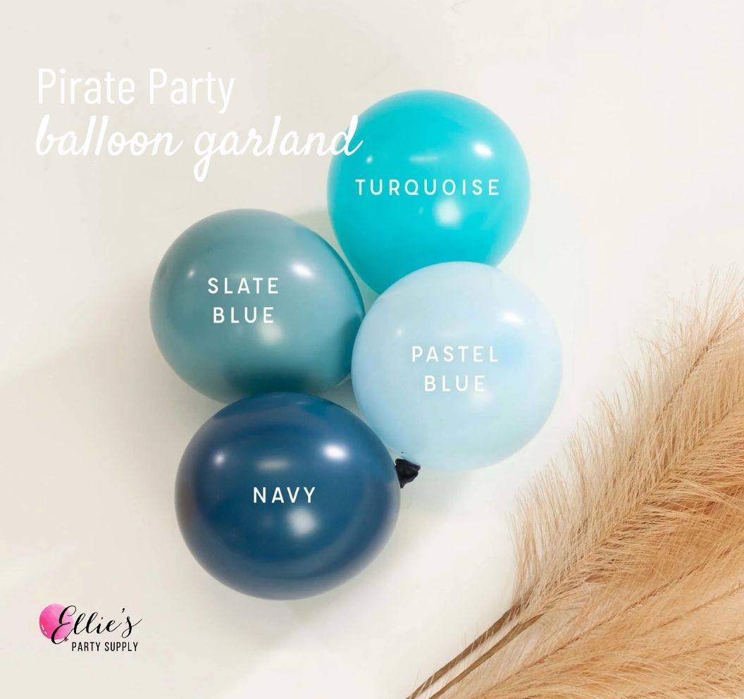 Pirate Party Balloon Cluster - Ellie's Party Supply