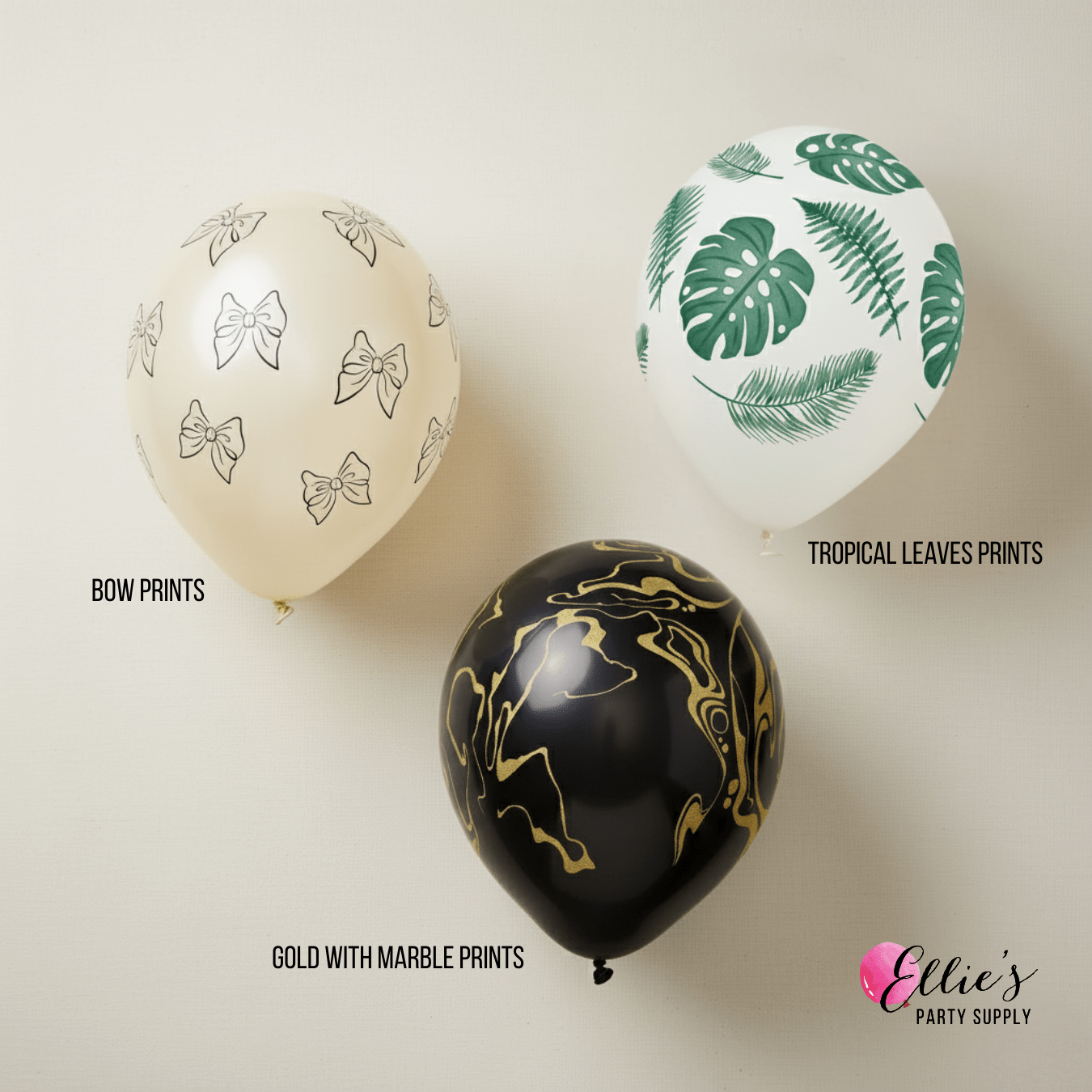 Premium 12" Printed Balloons (10 - Pack) - Ellie's Party Supply