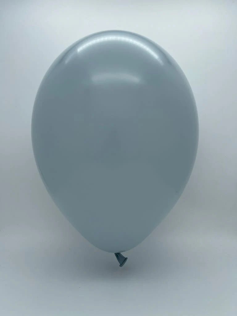 Premium Fog Gray Latex Balloon Packs (5", 11”, 16”, 24”, and 36”) - Ellie's Party Supply