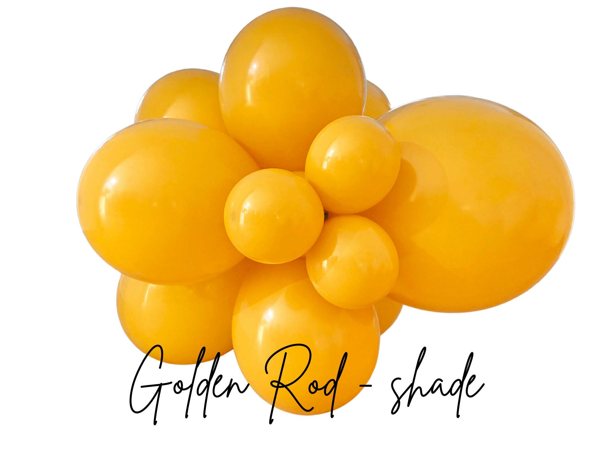 Premium Golden Latex Balloon Cluster (5", 11” and 17”) - Ellie's Party Supply