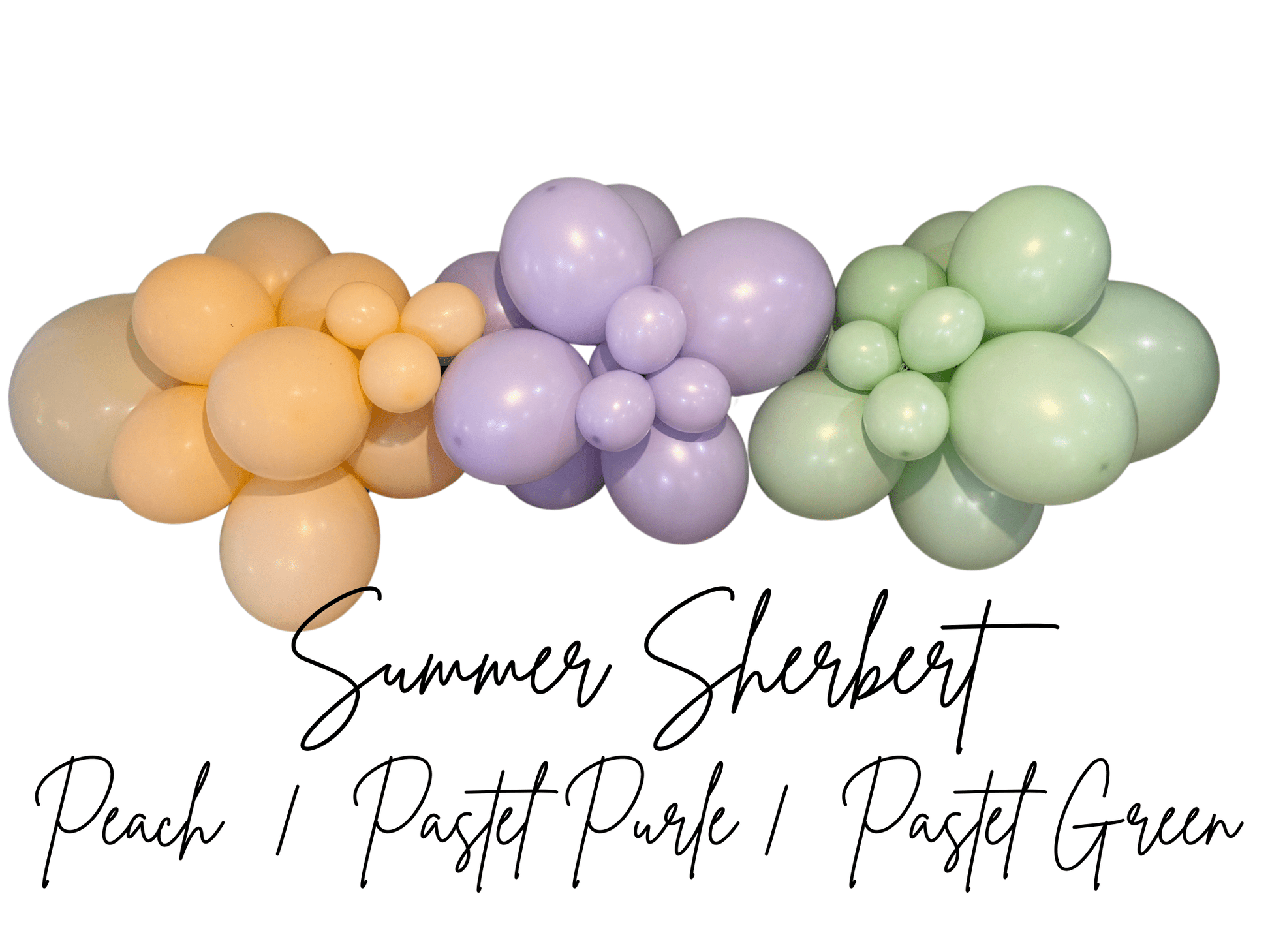 Premium Pastel Lilac Latex Balloon Cluster (5", 11” and 17”) - Ellie's Party Supply