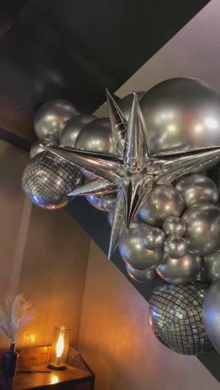 Load video: Glazed (Chrome) Silver Balloons | Bulk Latex Balloon Bags | DIY + Pro Packs