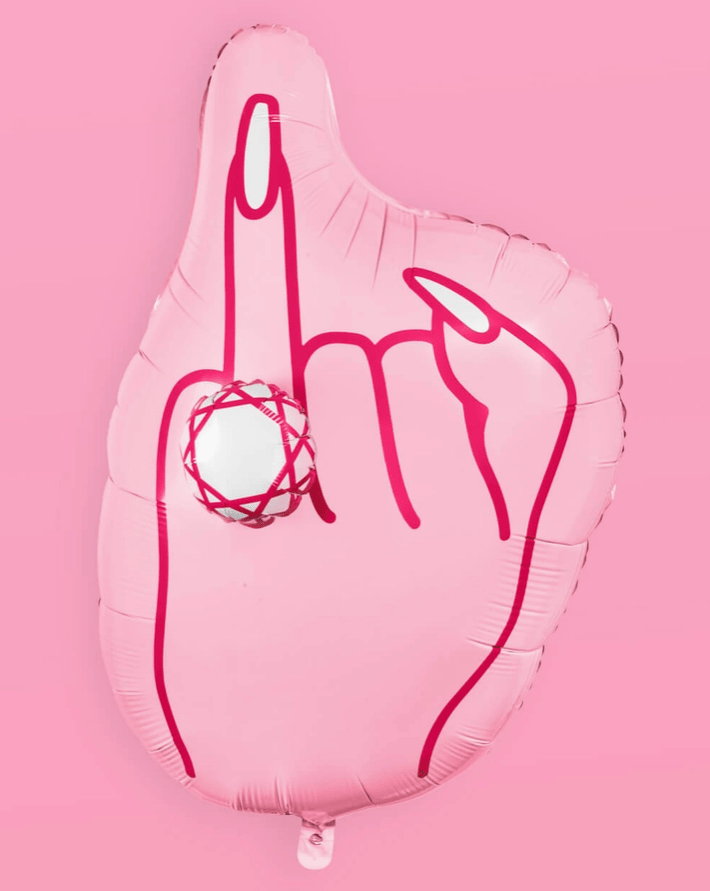 Put A Ring On It Balloon – 40” Mylar - Ellie's Party Supply