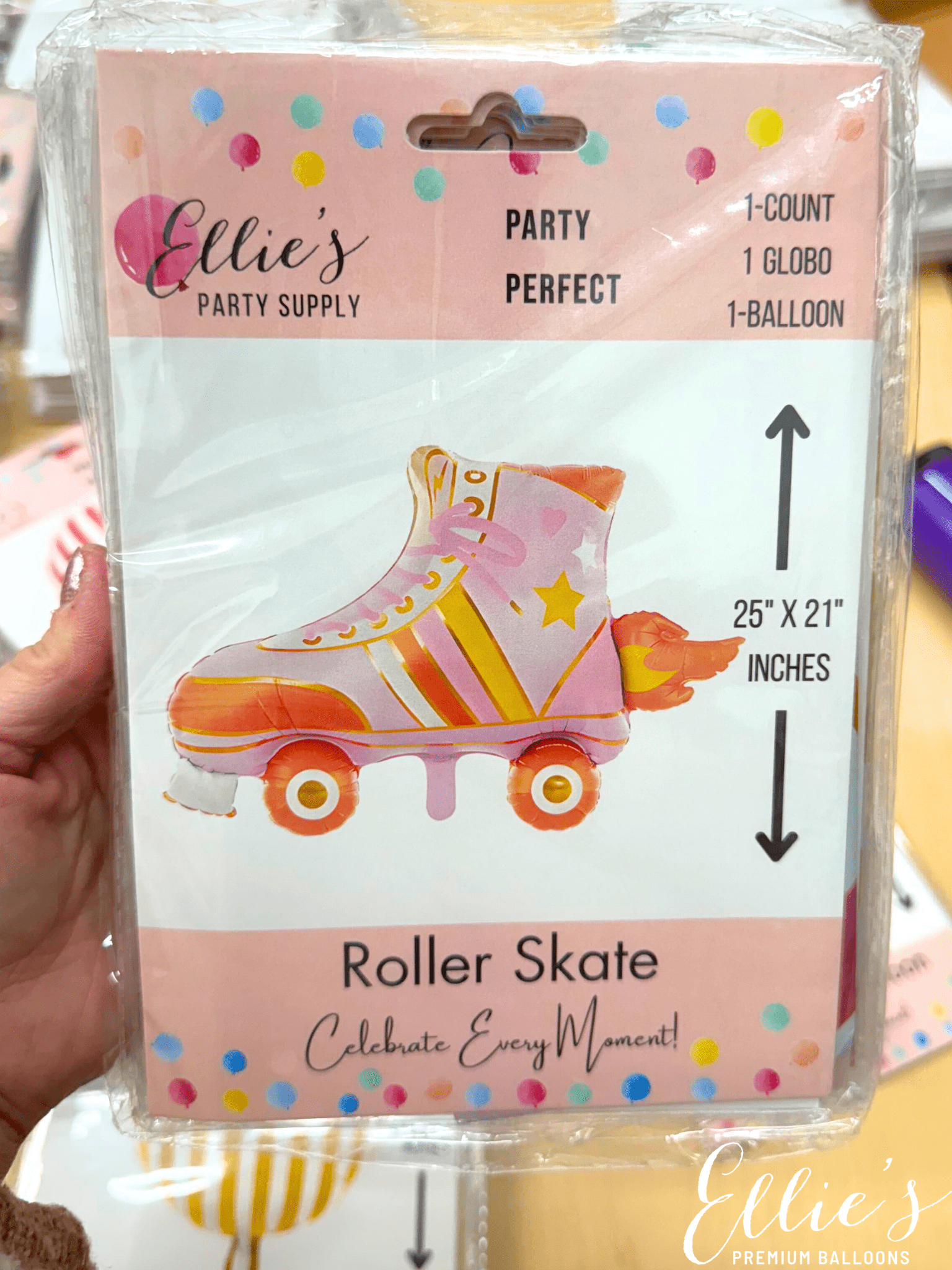 Roller Skate Balloon - Ellie's Party Supply