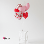 Romantic Heart Balloon Bouquet - Ellie's Party Supply