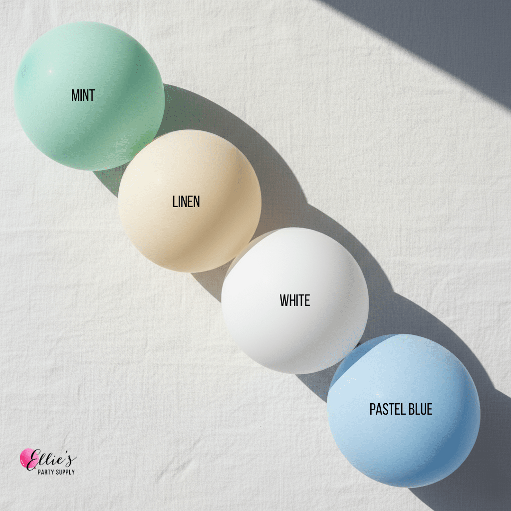 Salt Air and Linen Balloon Set - Ellie's Party Supply