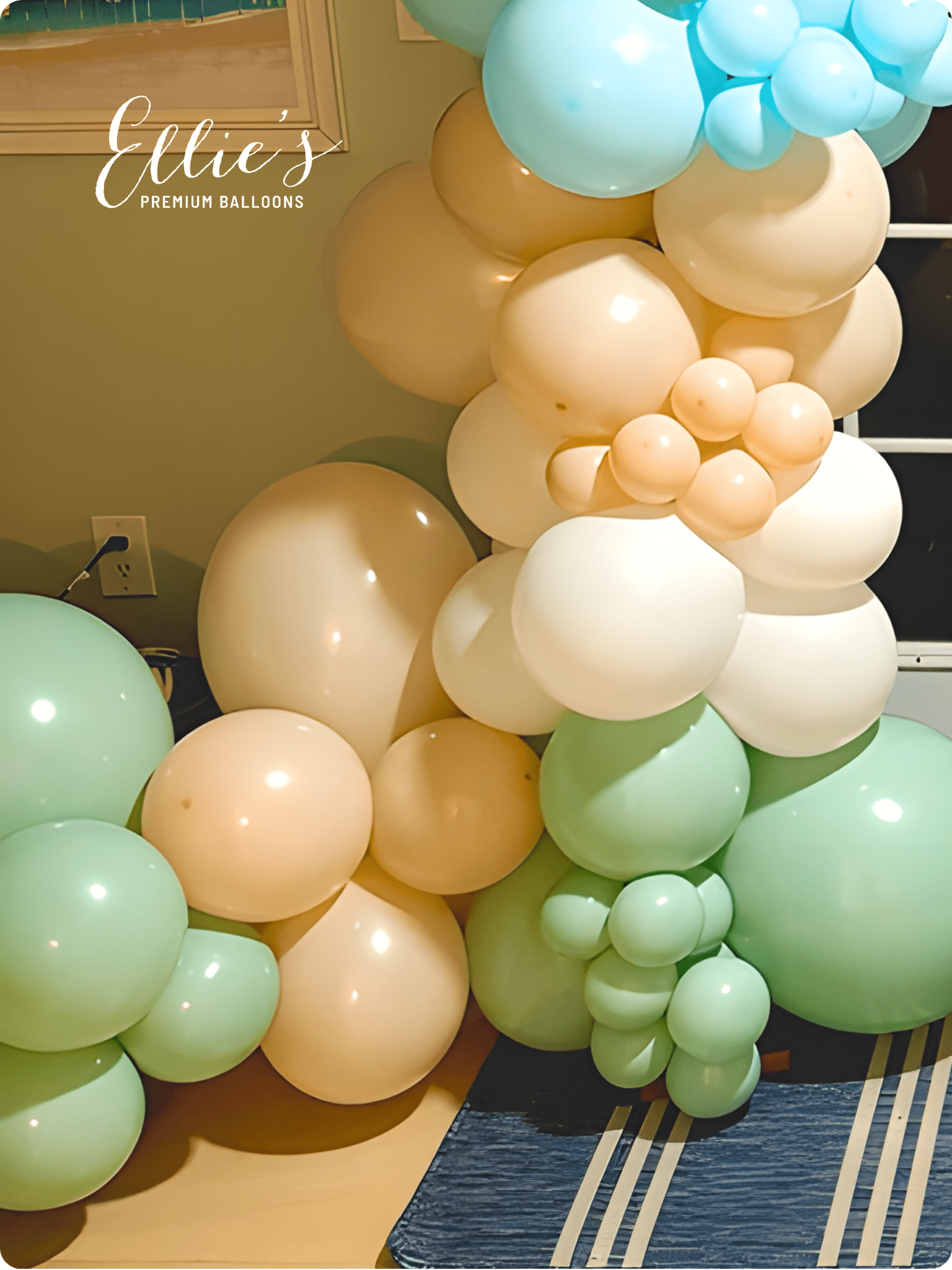 Salt Air and Linen Balloon Set - Ellie's Party Supply