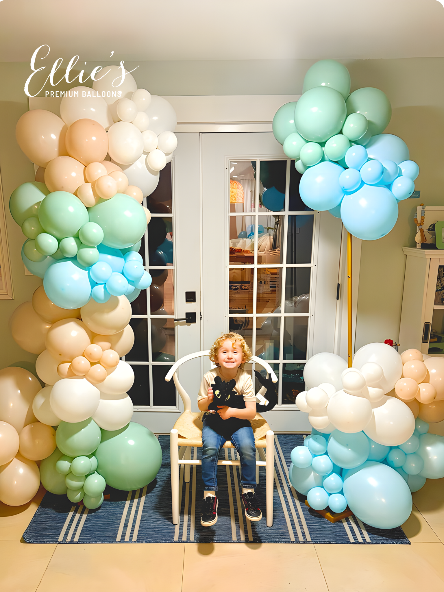Salt Air and Linen Balloon Set - Ellie's Party Supply