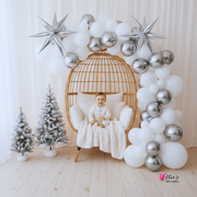 Snow Frost Balloon Garland Kit - Ellie's Party Supply