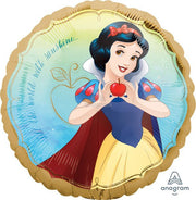 Snow White Balloon – 18" Foil | Once Upon a Time | Double - Sided (Air or Helium Fill) - Ellie's Party Supply