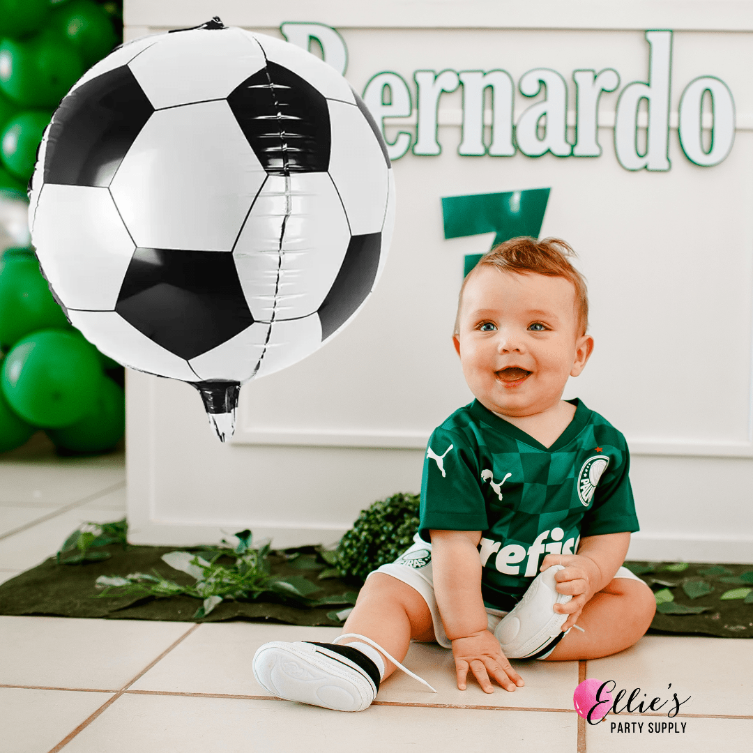 Soccer Ball Mylar Balloon 15.7" - Ellie's Party Supply
