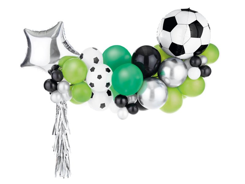 Soccer Balloon Garland - Sports Party Backdrop | 150x126 cm - Ellie's Party Supply