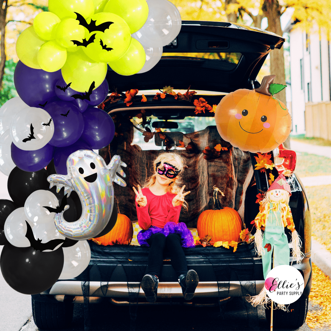 Spooky Night Classic Halloween Balloon Trunk or Treat Kit - Ellie's Party Supply