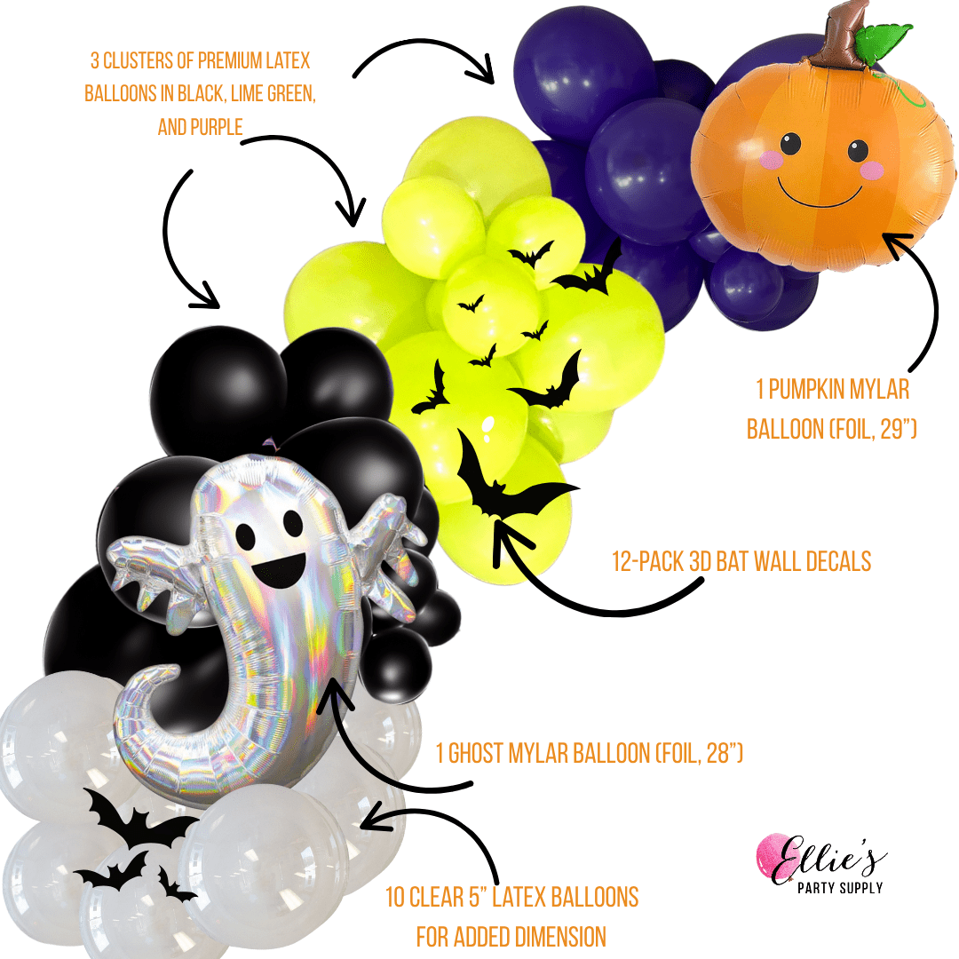 Spooky Night Classic Halloween Balloon Trunk or Treat Kit - Ellie's Party Supply