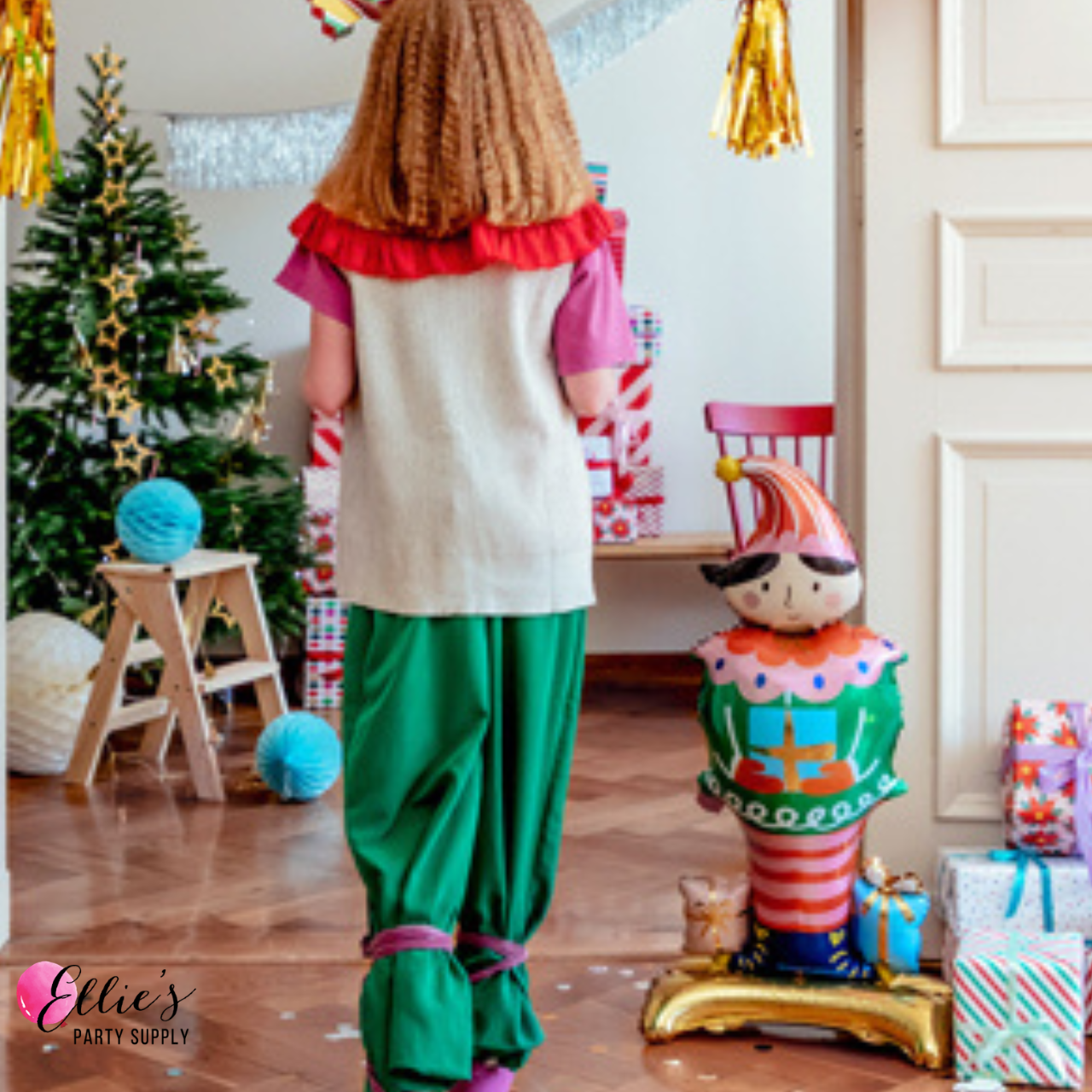 Standing Holiday Helper - Ellie's Party Supply