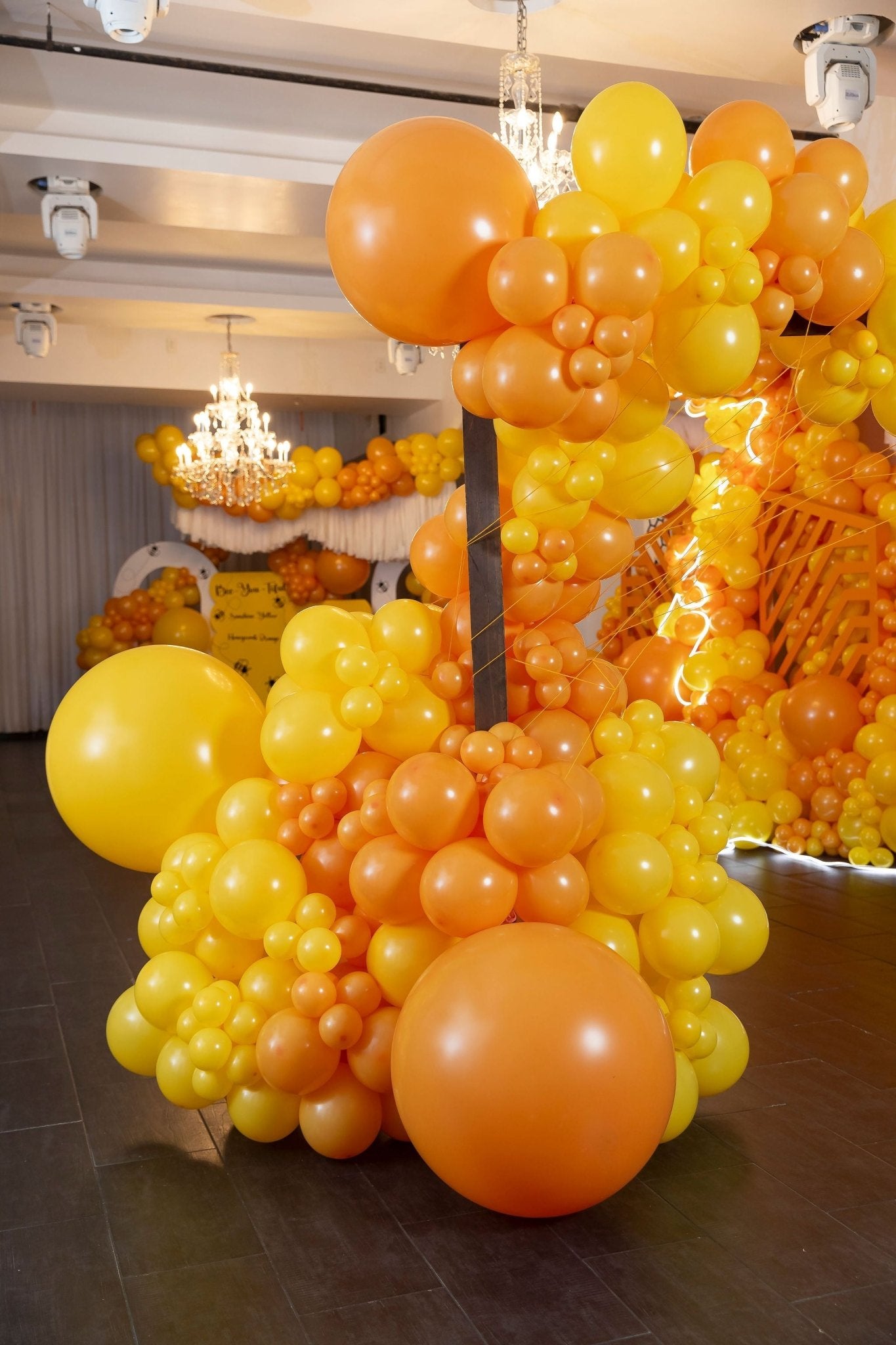 Sunshine Yellow Balloons | Bulk Latex Balloon Bags | DIY + Pro Packs - Ellie's Party Supply