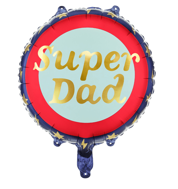 Super Dad Balloon – Hero - Themed Father's Day - Ellie's Party Supply