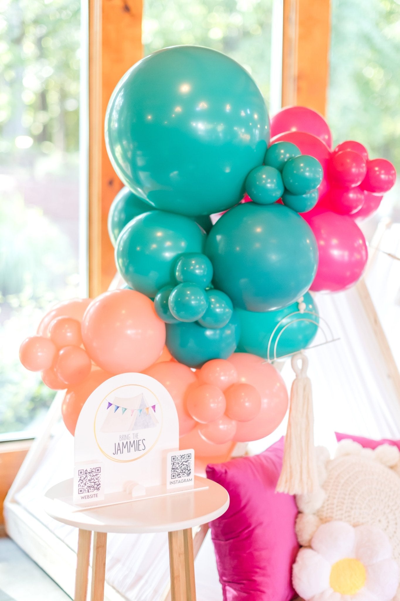 Teal Waters Balloons | Bulk Latex Balloon Bags | DIY + Pro Packs - Ellie's Party Supply